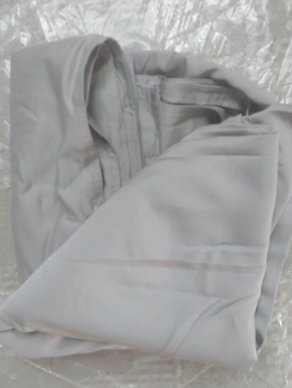 NWOT! Quince 100% Organic Light Gray Bamboo Duvet Cover! Twin (719)